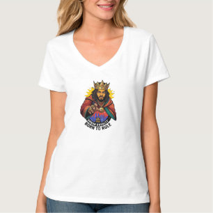 Camiseta gráfica de hombre Urban Royalty Born To R