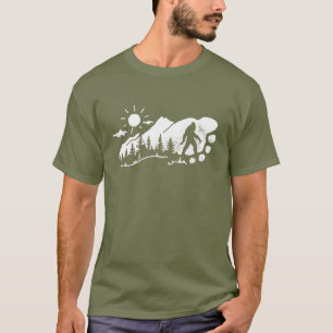 Camiseta Gráfica de huellas digitales