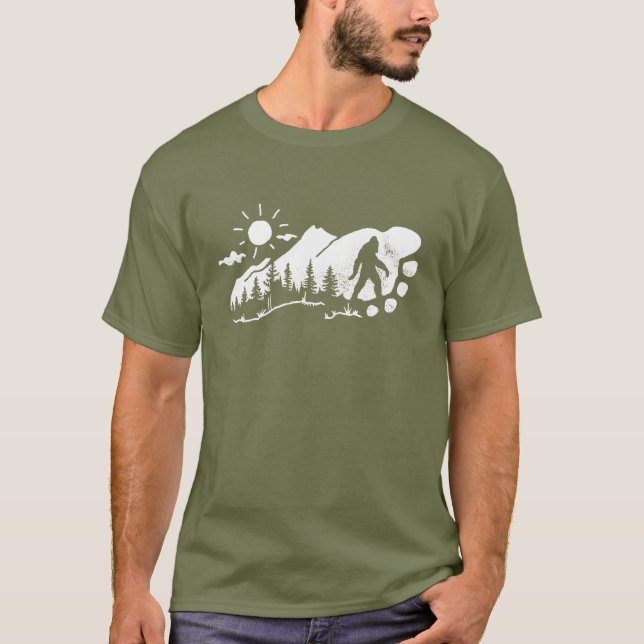 Camiseta Gráfica de huellas digitales (Anverso)