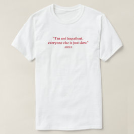 Camiseta Gráfica de Humor de Aries | "No soy Impac