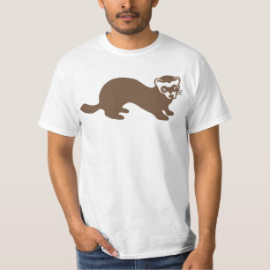Camiseta Gráfica de hurón adorable