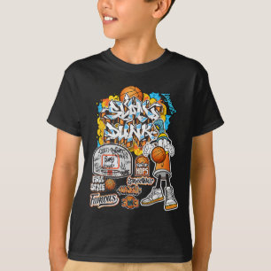 Camiseta Gráfica de Ilustracion al estilo del graffiti de b