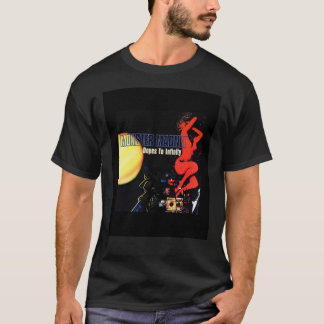 camiseta gráfica de imán monstruo
