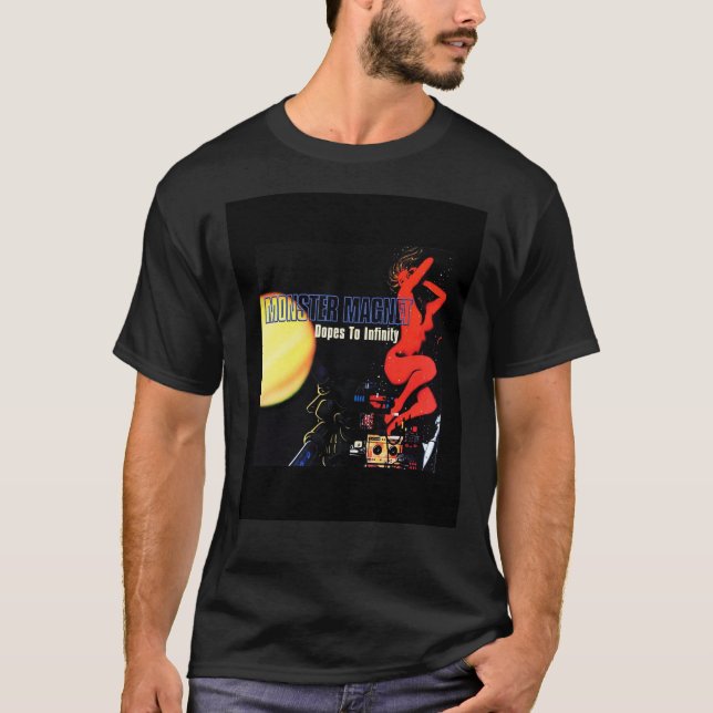 camiseta gráfica de imán monstruo (Anverso)