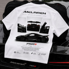 Camiseta Gráfica de impresión de supercoche