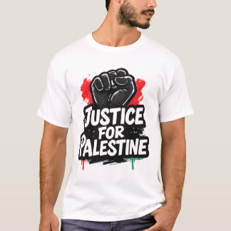 Camiseta gráfica de Justicia para Palestina