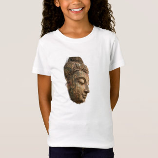 Camiseta Gráfica de la Cara del Buda Dorado | Zen 
