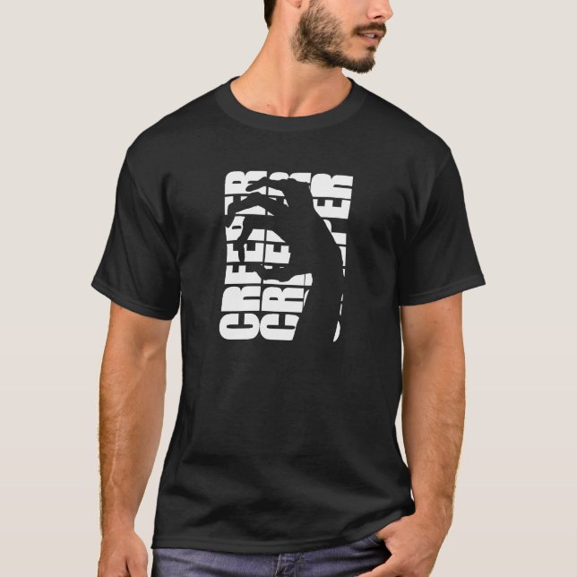 Camiseta gráfica de la enredadera - negro - por la (Anverso)