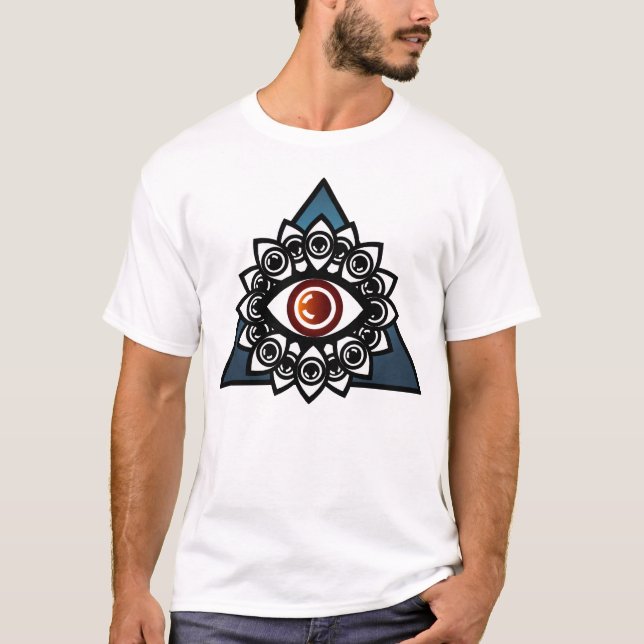 Camiseta gráfica de la mandala (Anverso)