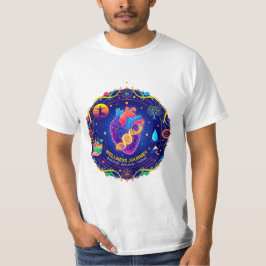 Camiseta gráfica de la naturaleza de bienestar y a
