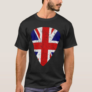 Camiseta gráfica de la Púa de guitarra de la invas