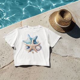 Camiseta Gráfica de las estrellas del mar