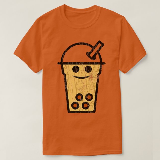 Camiseta Gráfica de leche de burbuja divertida de té Boba 7 (Diseño del anverso)