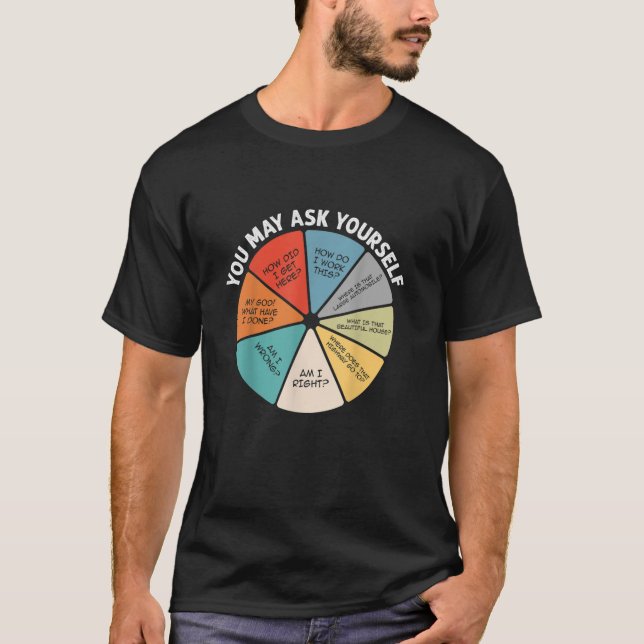 Camiseta Gráfica de letras de música retro de 80 (Anverso)
