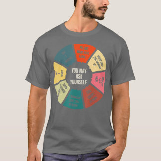 Camiseta Gráfica de letras de música retro de los años 80 q