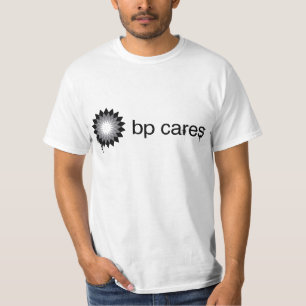 Camiseta gráfica de los cuidados de BP