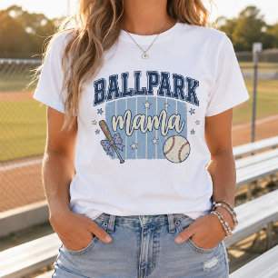 Camiseta Gráfica de Mamá del Estadio de Béisbol