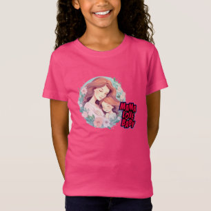Camiseta gráfica de MAMA LOVE BABY - Un fieltro de