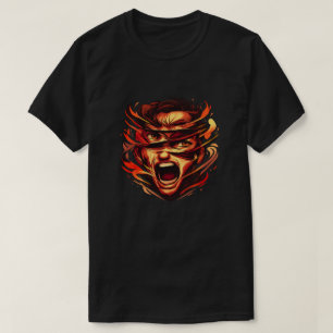 Camiseta gráfica de máscara de presión Bold Urba