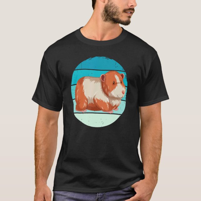 Camiseta Gráfica de Mascota de animales de Hamster Sitting (Anverso)