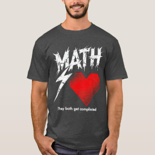 Camiseta Gráfica de Matemáticas como el Amor