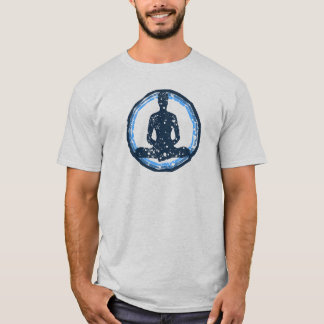 Camiseta gráfica de meditación de yoga