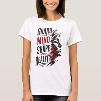 Camiseta Gráfica de Mentalidad Motivacional para C