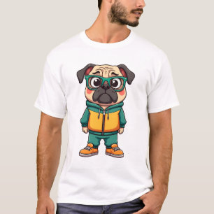 Camiseta Gráfica de moda callejera de dibujos animados de p