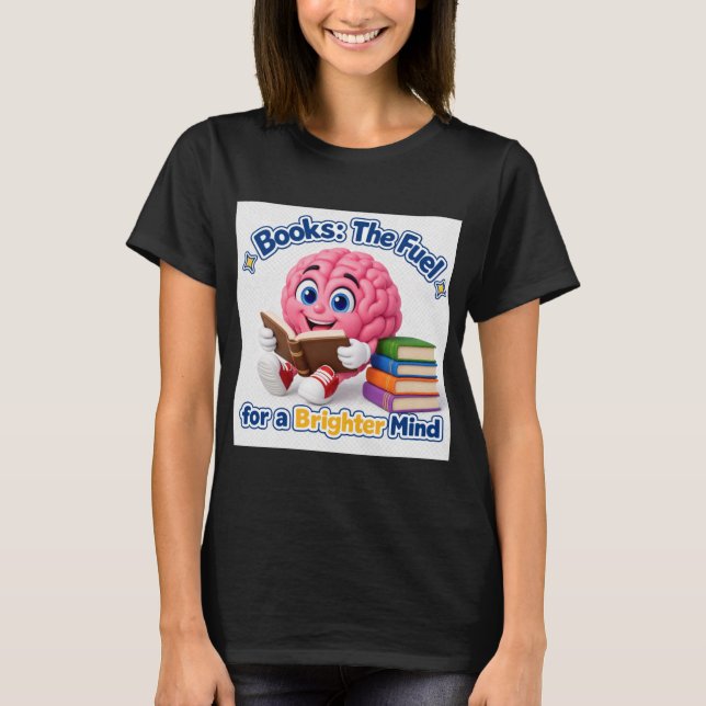 Camiseta gráfica de mujer ADOM "Brighter Mind" (Anverso)