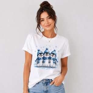 Camiseta gráfica de mujer linda   Camiseta informa