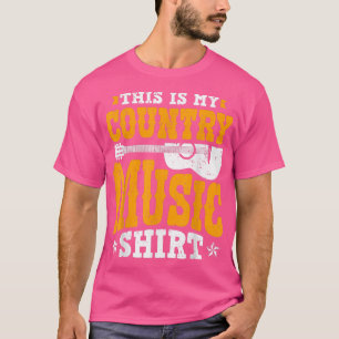 Camiseta Gráfica De Música De País Graciosa Para Los Fans D