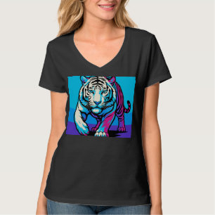Camiseta gráfica de Neon Prowler – Tigre Blanco