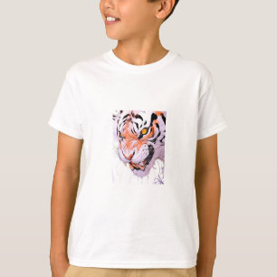 Camiseta gráfica de niño Cool Tiger Boy