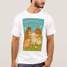 Camiseta Gráfica de niños pequeños de corral