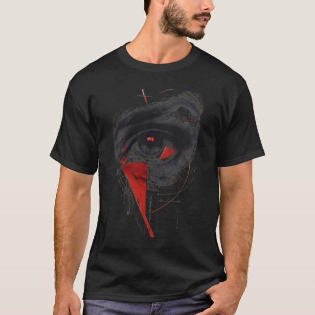 Camiseta gráfica de ojo Trash Polka (Anverso)