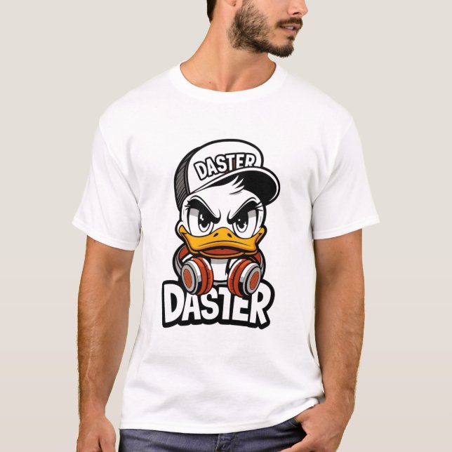 Camiseta Gráfica de Pato Daster (Anverso)
