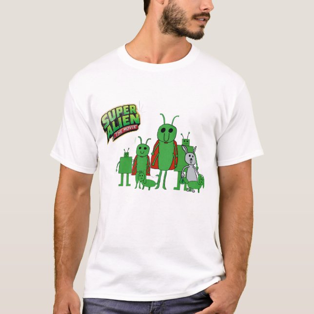 Camiseta Gráfica de Película Super Alien (Anverso)
