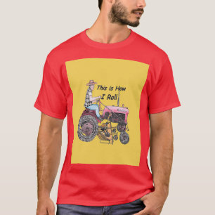 Camiseta Gráfica de pepino agrícola