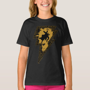 Camiseta Gráfica de perno Lightning de Black Adam con probl