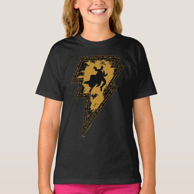 Camiseta Gráfica de perno Lightning de Black Adam con probl (Anverso)