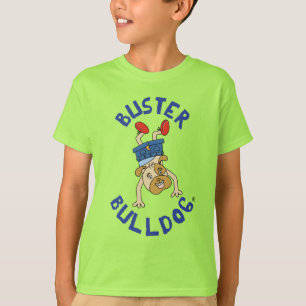 Camiseta gráfica de perro lindo para pequeños aman