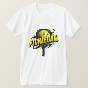 Camiseta Gráfica de Pickleball en Negrita Tipogr