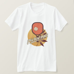 Camiseta Gráfica de Pickleball en Negrita   Tipogr