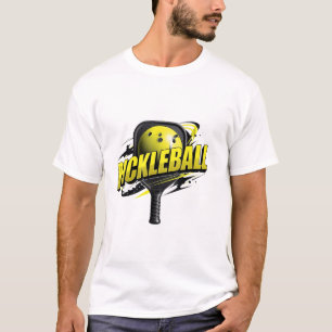 Camiseta Gráfica de Pickleball en Negrita   Tipogr