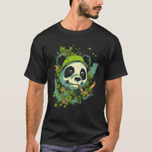 Camiseta Gráfica de pintura de pinturas de ramas de animale