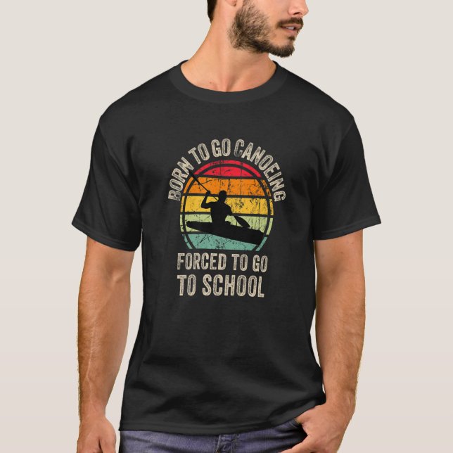 Camiseta Gráfica de piragüismo en Guay para la canoa de Son (Anverso)
