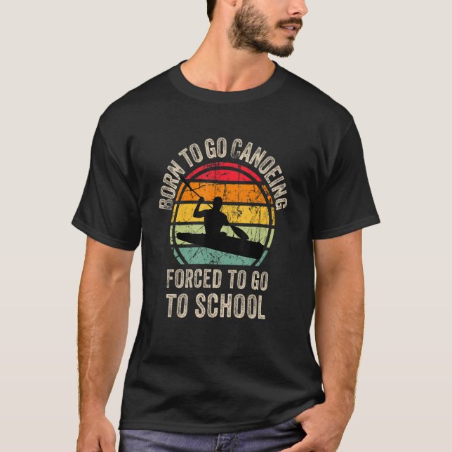 Camiseta Gráfica de piragüismo en Guay para la canoa de Son (Anverso)