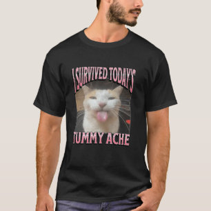 Camiseta Gráfica de Piratería de Meme de Gato Divertido con