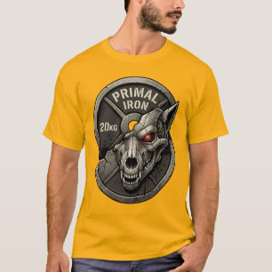 Camiseta gráfica de placa de peso de gimnasio de l