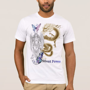 Camiseta Gráfica de Poder Silencioso